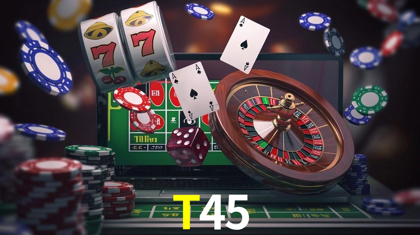 T45: Jogos de Caça-Níqueis-Altas Recompensas, Roleta-Velocidade, Blackjack-Desafios Máximos